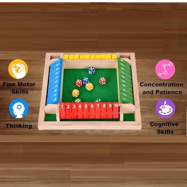 Shut The Box Game Dice Game