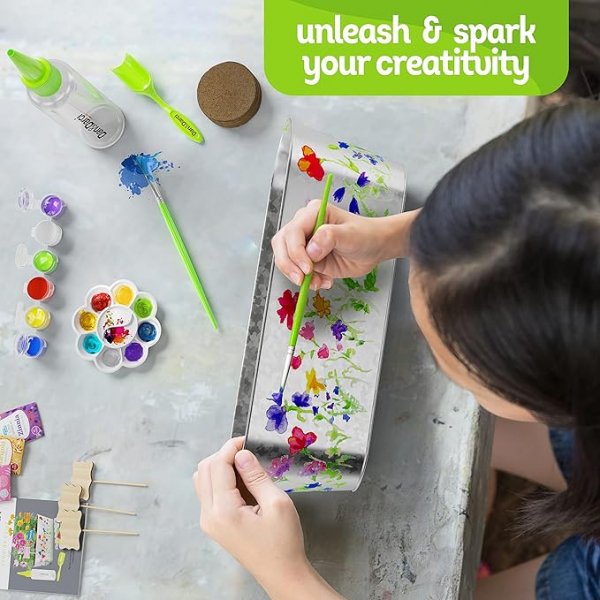 Paint & Plant Flower Growing Kit for Kids