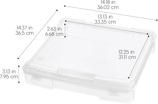 Scrapbook Paper Storage Cases Organizers