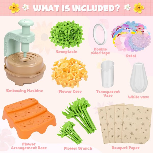 Fabric Flower Bouquets Toys