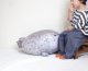 Seal Plush Pillow: Soft Stuffed Animal Toy